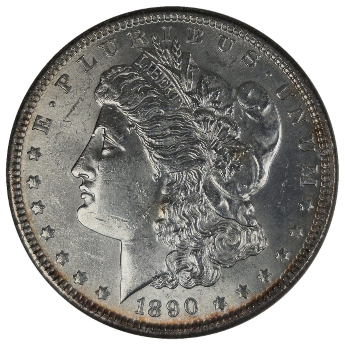1890-$1-Morgan-Dollar-#3---24-Of-35